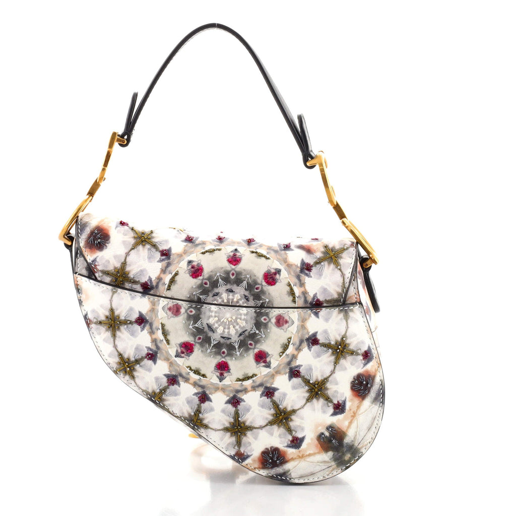 Saddle Handbag KaleiDiorscopic Calfskin Mini