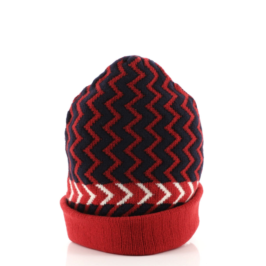 Zaggede Beanie Wool Medium