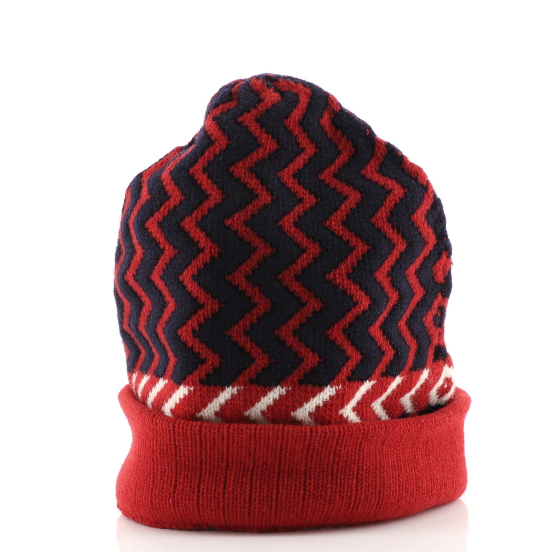 Zaggede Beanie Wool Medium
