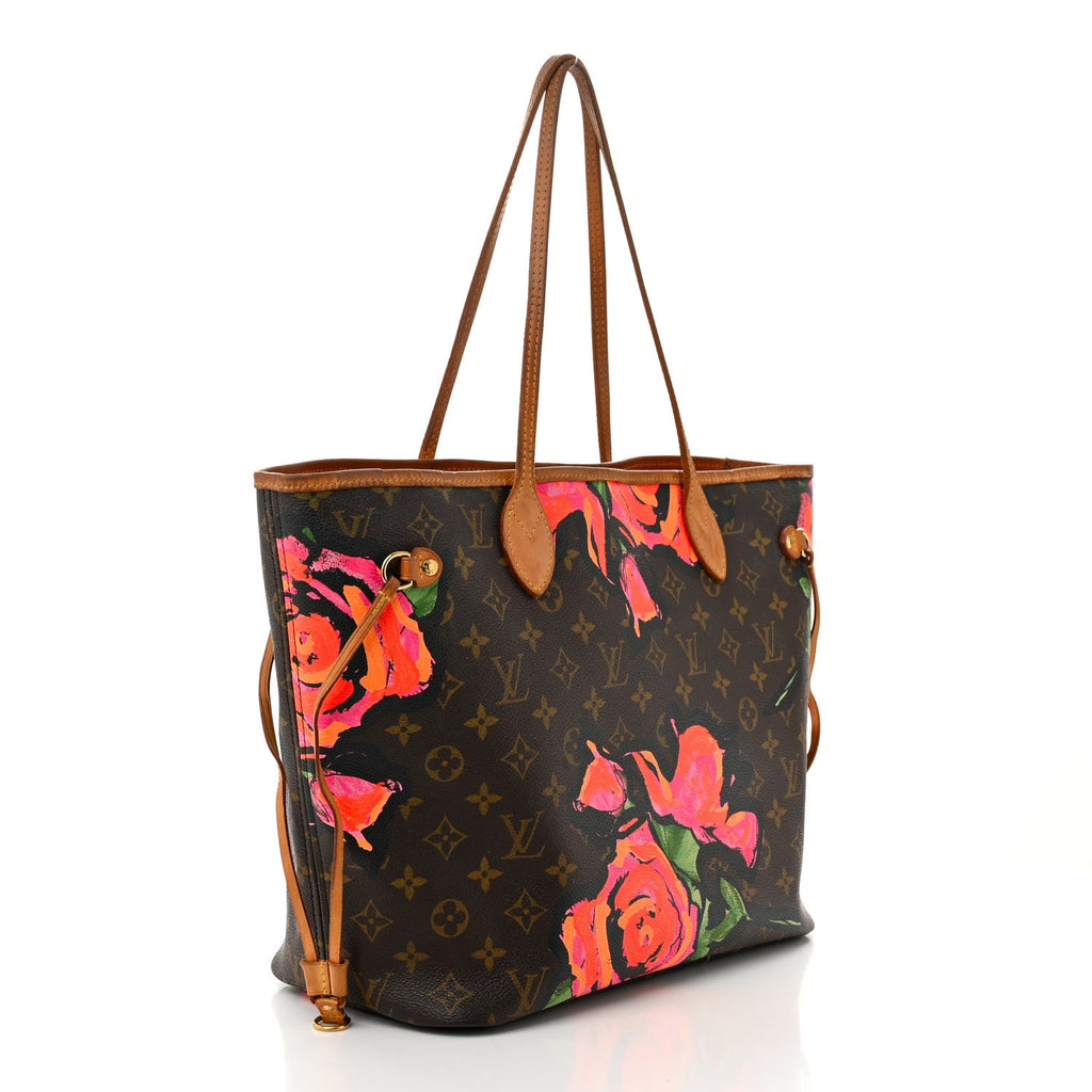 Monogram Roses Neverfull MM