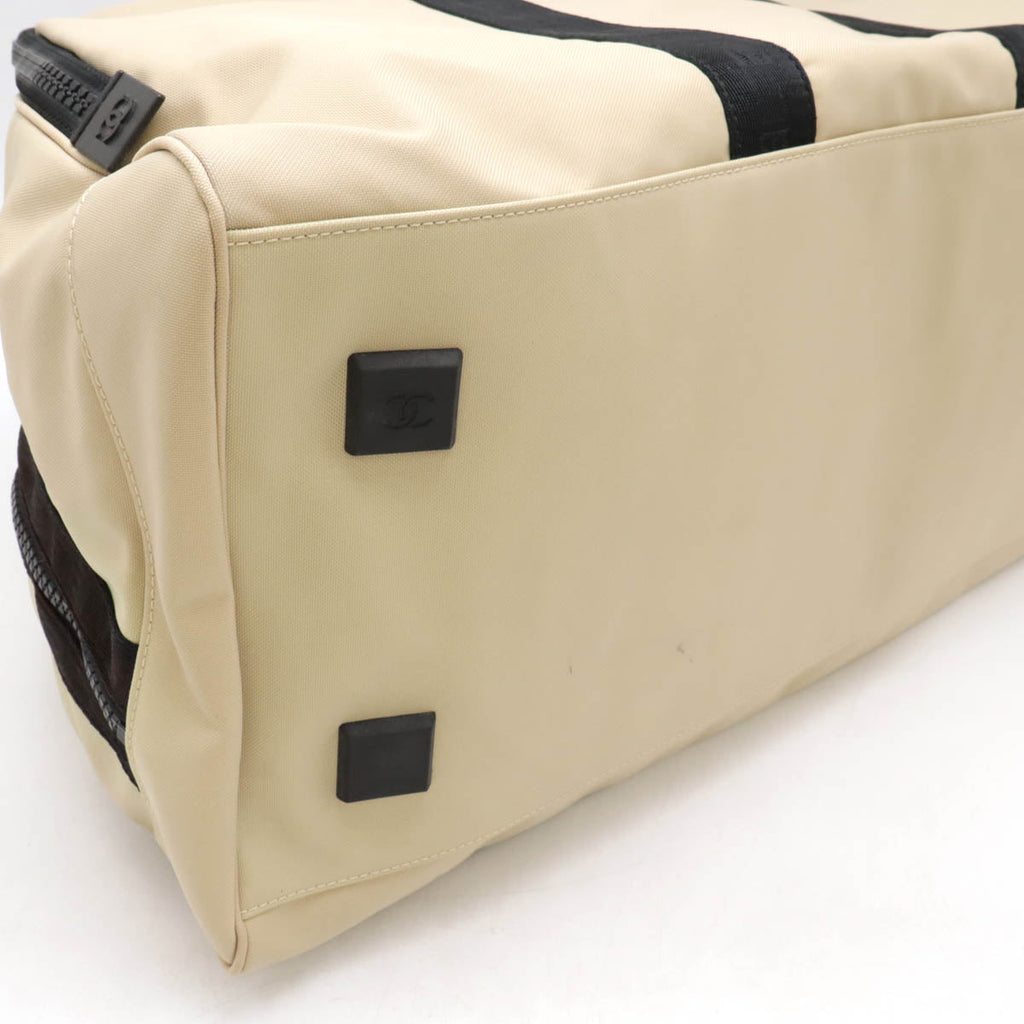 Chanel Sports Line Nylon Canvas 2way Travel Bag