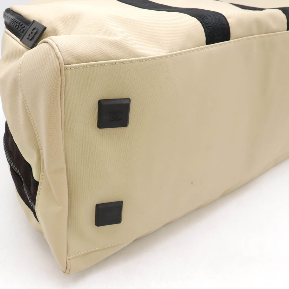 Chanel Sports Line Nylon Canvas 2way Travel Bag