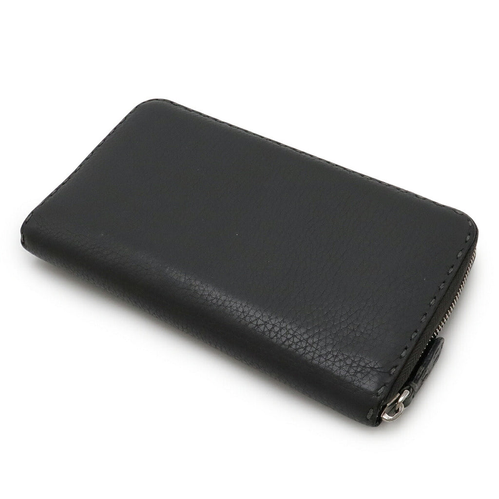 Fendi Selleria Leather Long Wallet