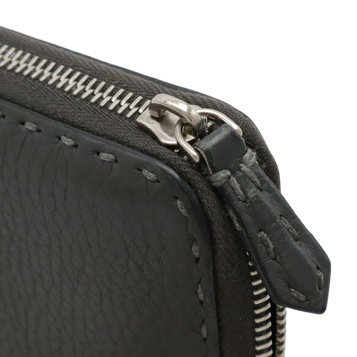 Fendi Selleria Leather Long Wallet