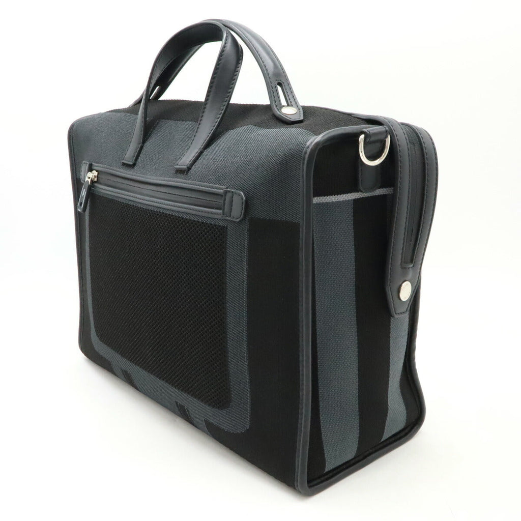 Fendi 7VA400 Canvas Leather Business Bag