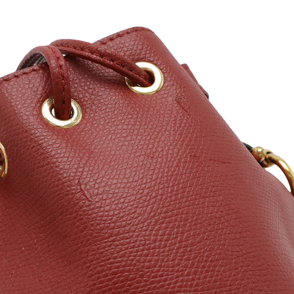 Fendi Mon Tresor Leather 2way Shoulder Bag