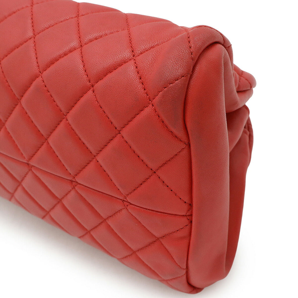 Chanel Mademoiselle Matelasse Lambskin 2way Shoulder Bag