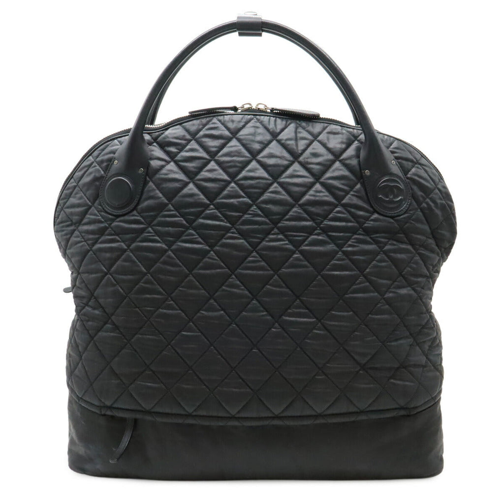 Chanel Coco Cocoon Leather Boston Bag