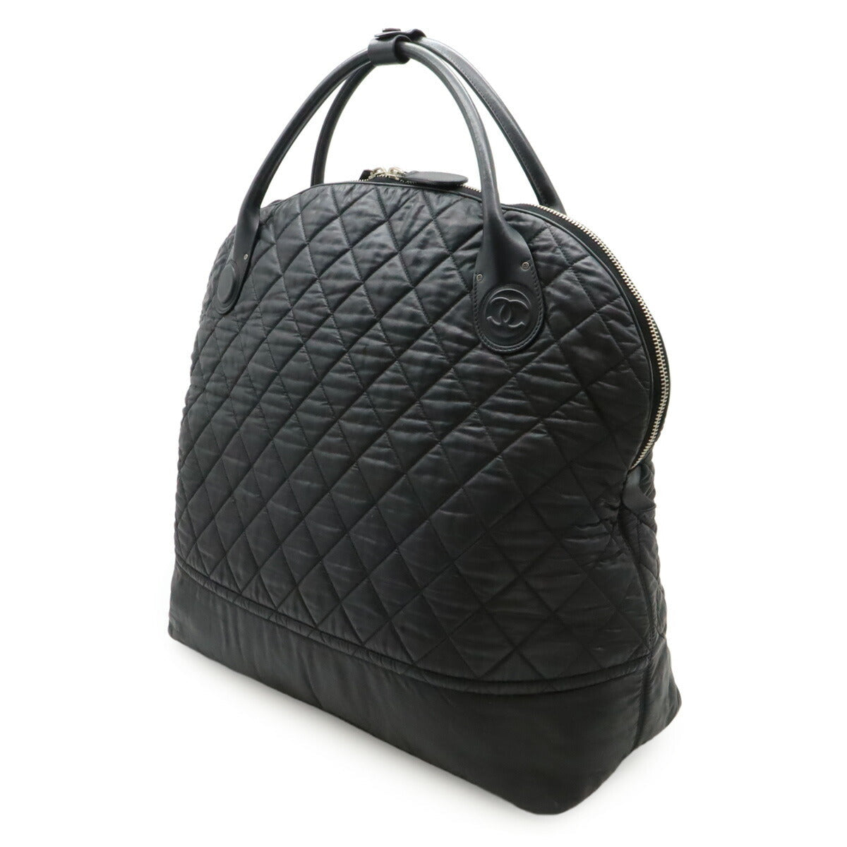 Chanel Coco Cocoon Leather Boston Bag