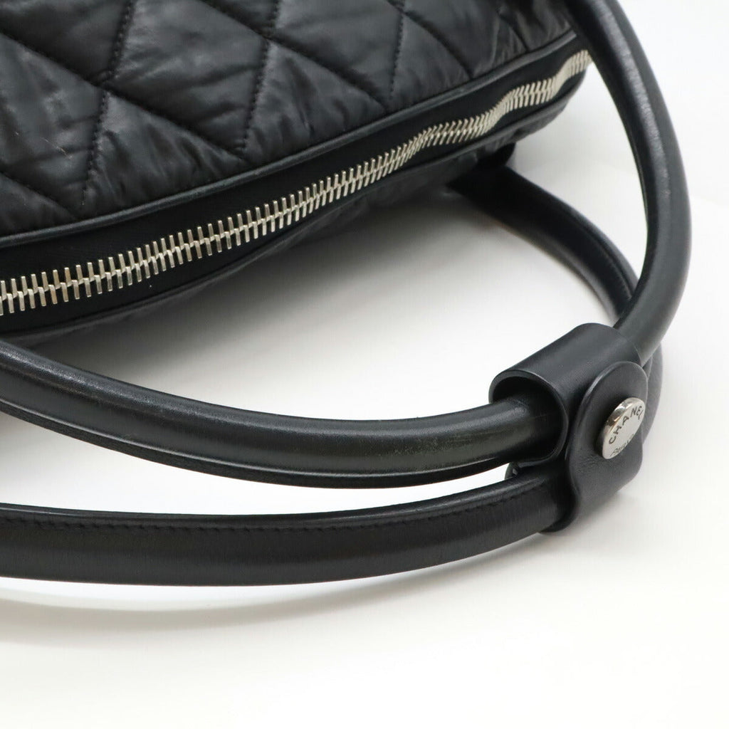 Chanel Coco Cocoon Leather Boston Bag