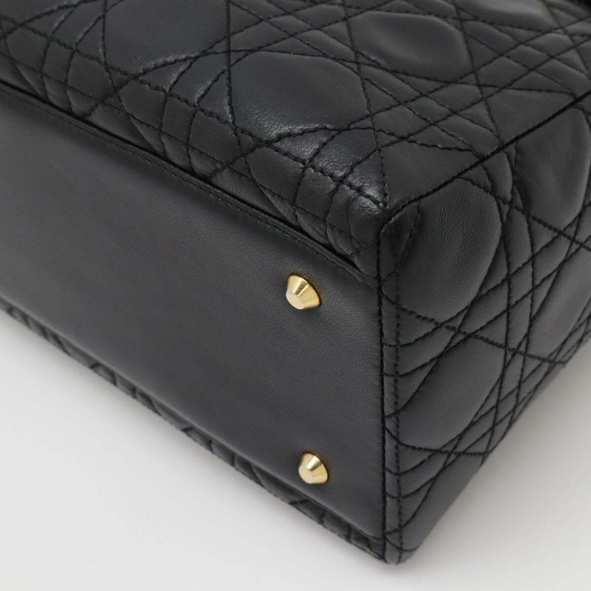 Christian Dior Lady Dior Lambskin 2way bag