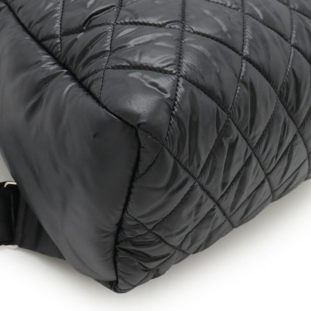 Chanel Coco Cocoon Nylon Leather Backpack