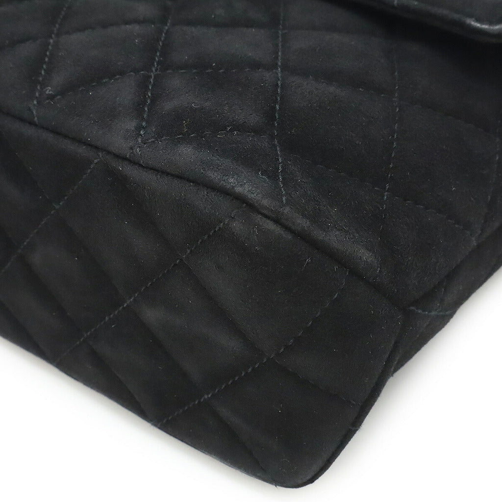 Chanel Matelasse Suede Shoulder Bag