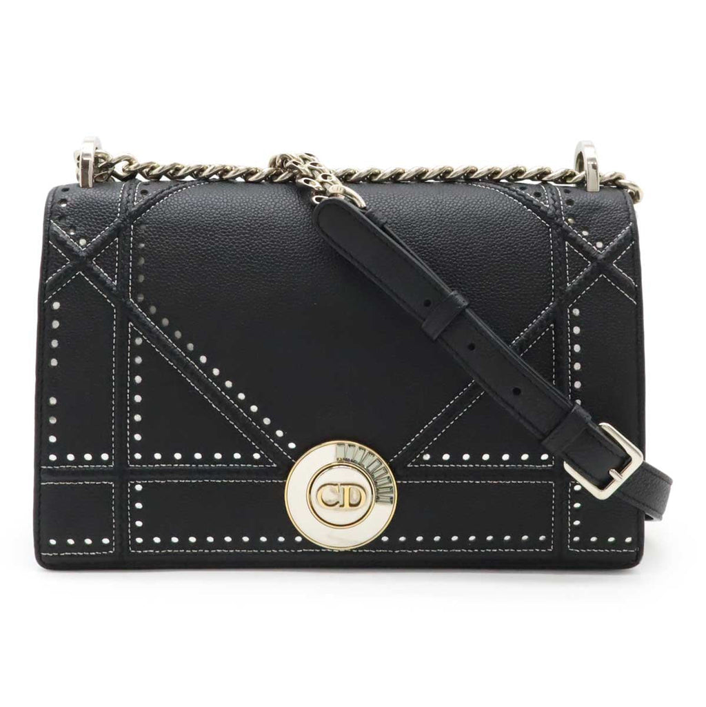 Christian Dior Diorama Leather Shoulder Bag