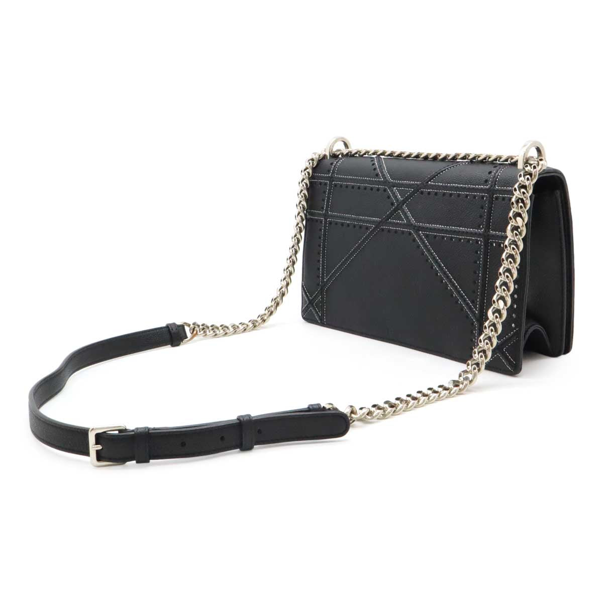 Christian Dior Diorama Leather Shoulder Bag