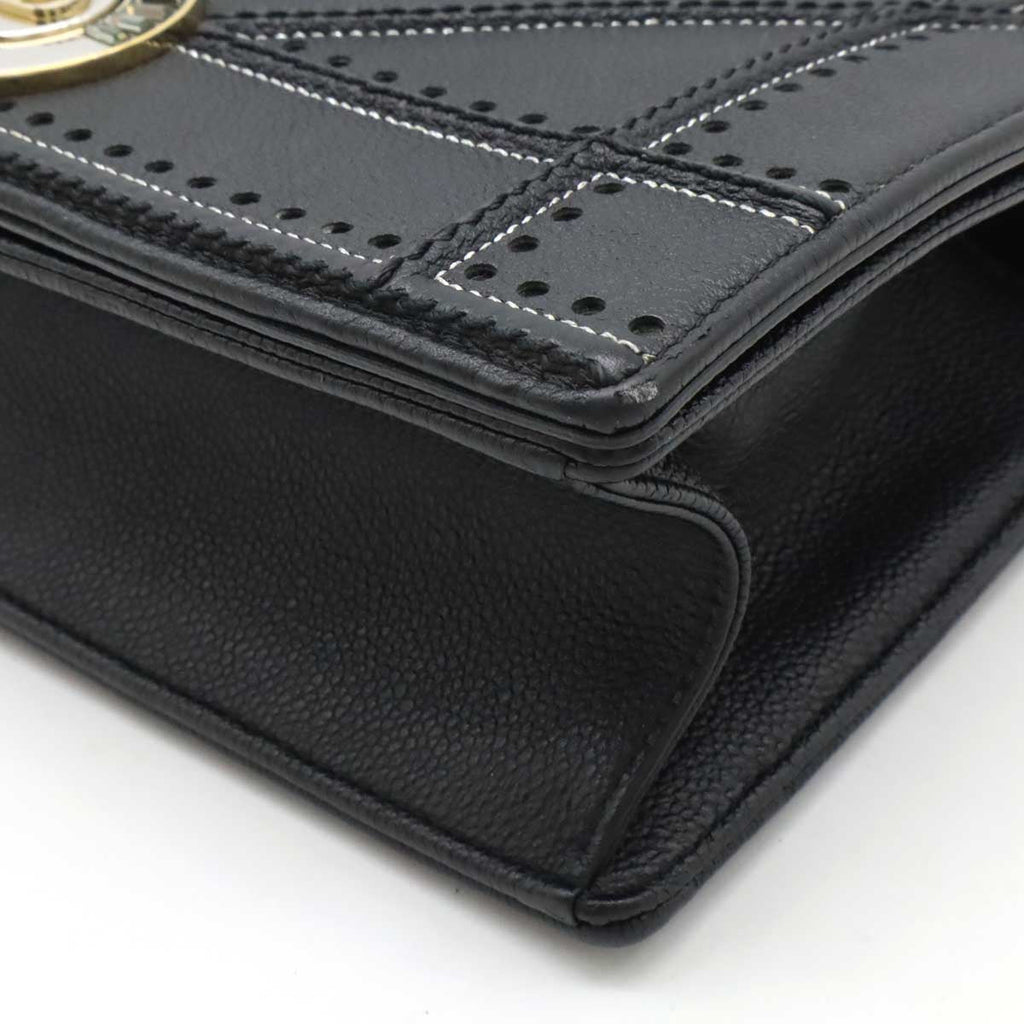 Christian Dior Diorama Leather Shoulder Bag