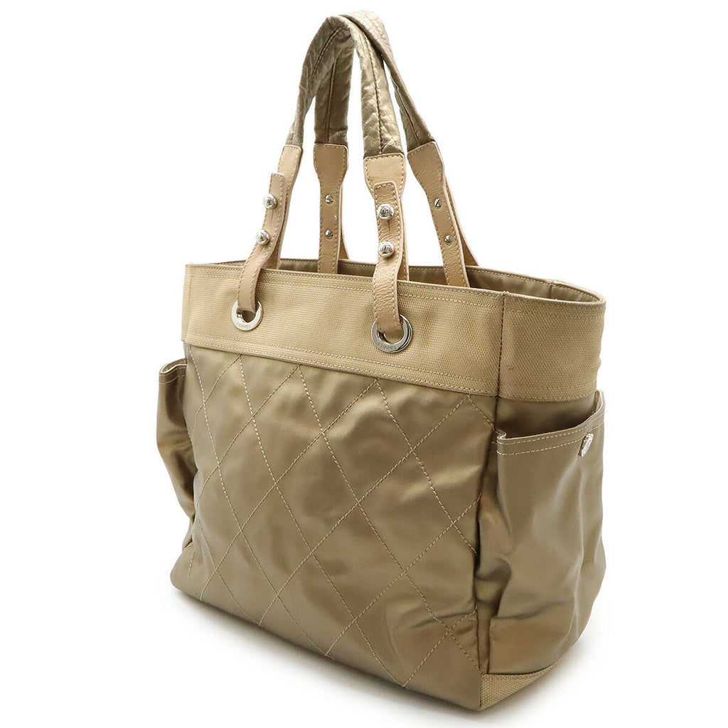 Chanel Paris Biarritz Coated Canvas 2way Tote Bag