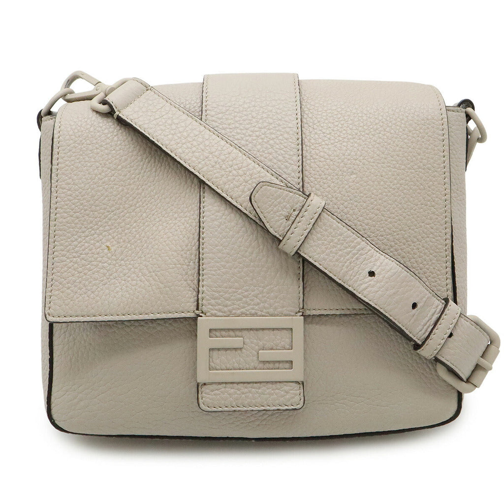 Fendi Baguette Calf Leather Messenger Bag