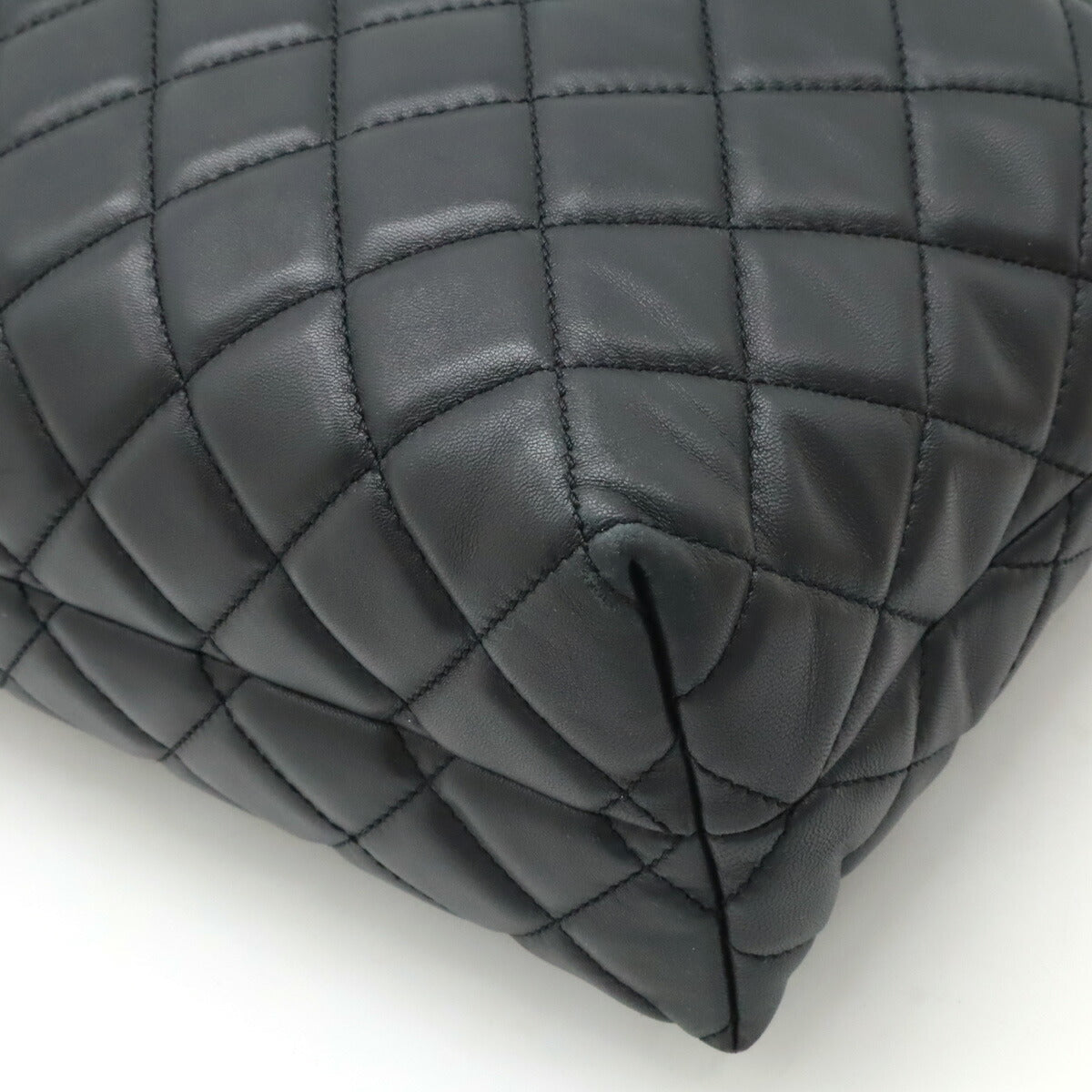 Chanel Matelasse Coco Mark Lambskin Shoulder Bag