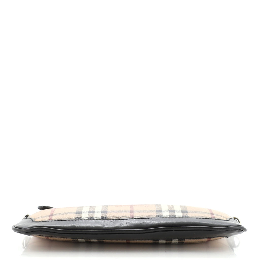 Peyton Crossbody Clutch Haymarket Coated Canvas Small