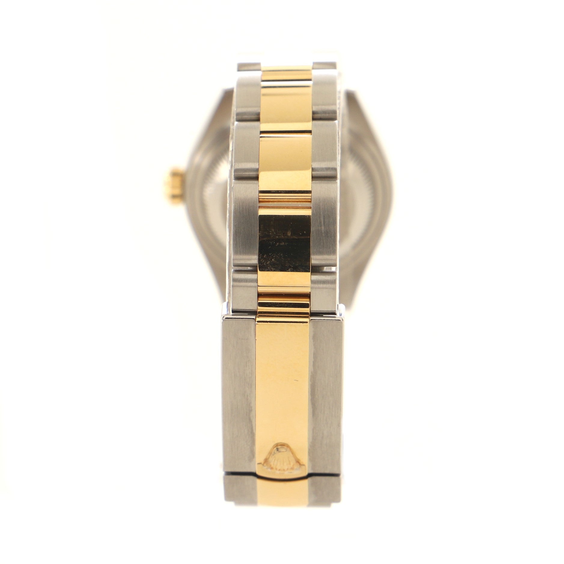 Oyster Perpetual Datejust Automatic Watch Stainless Steel and Yellow Gold 28