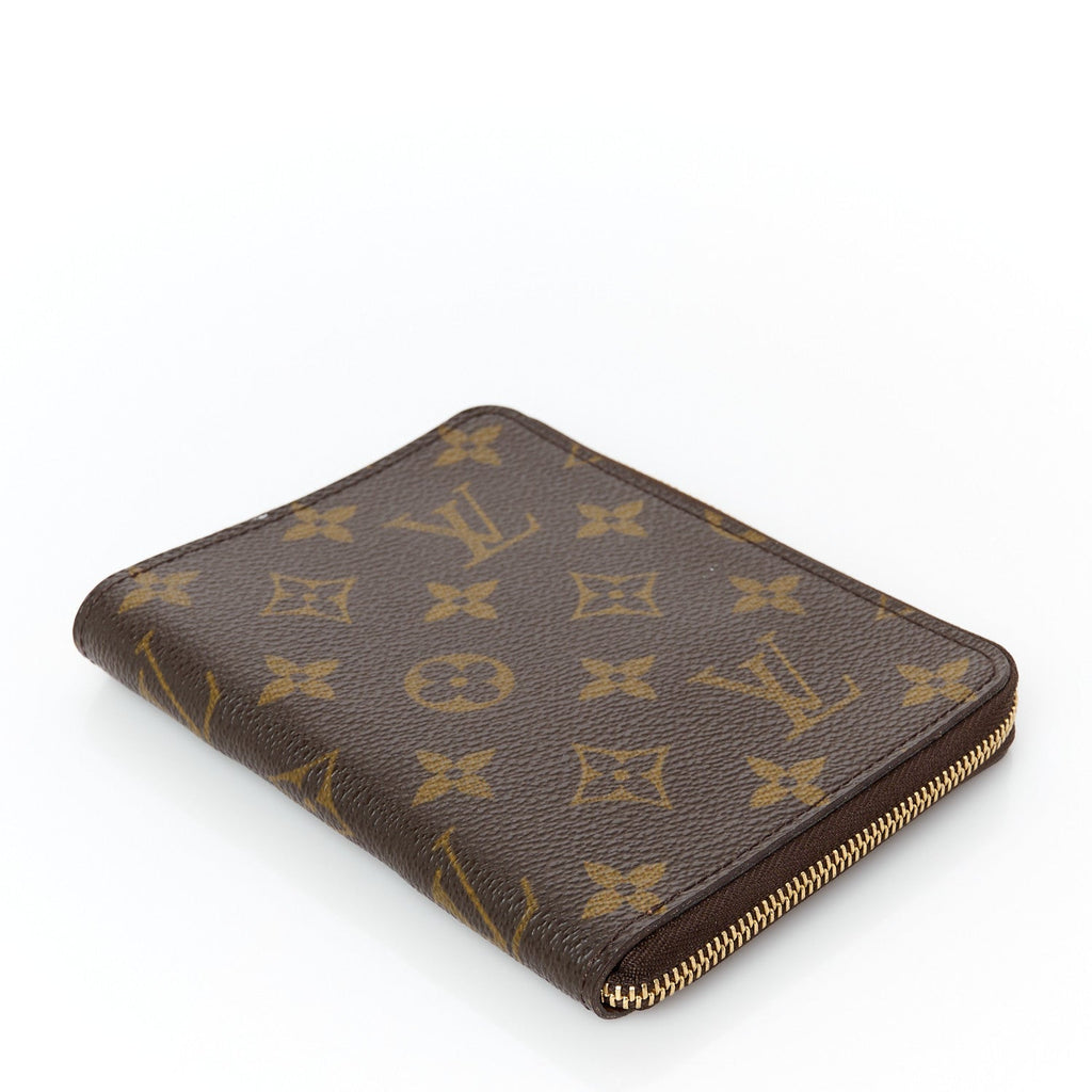 Monogram Zipped Passport Holder Wallet