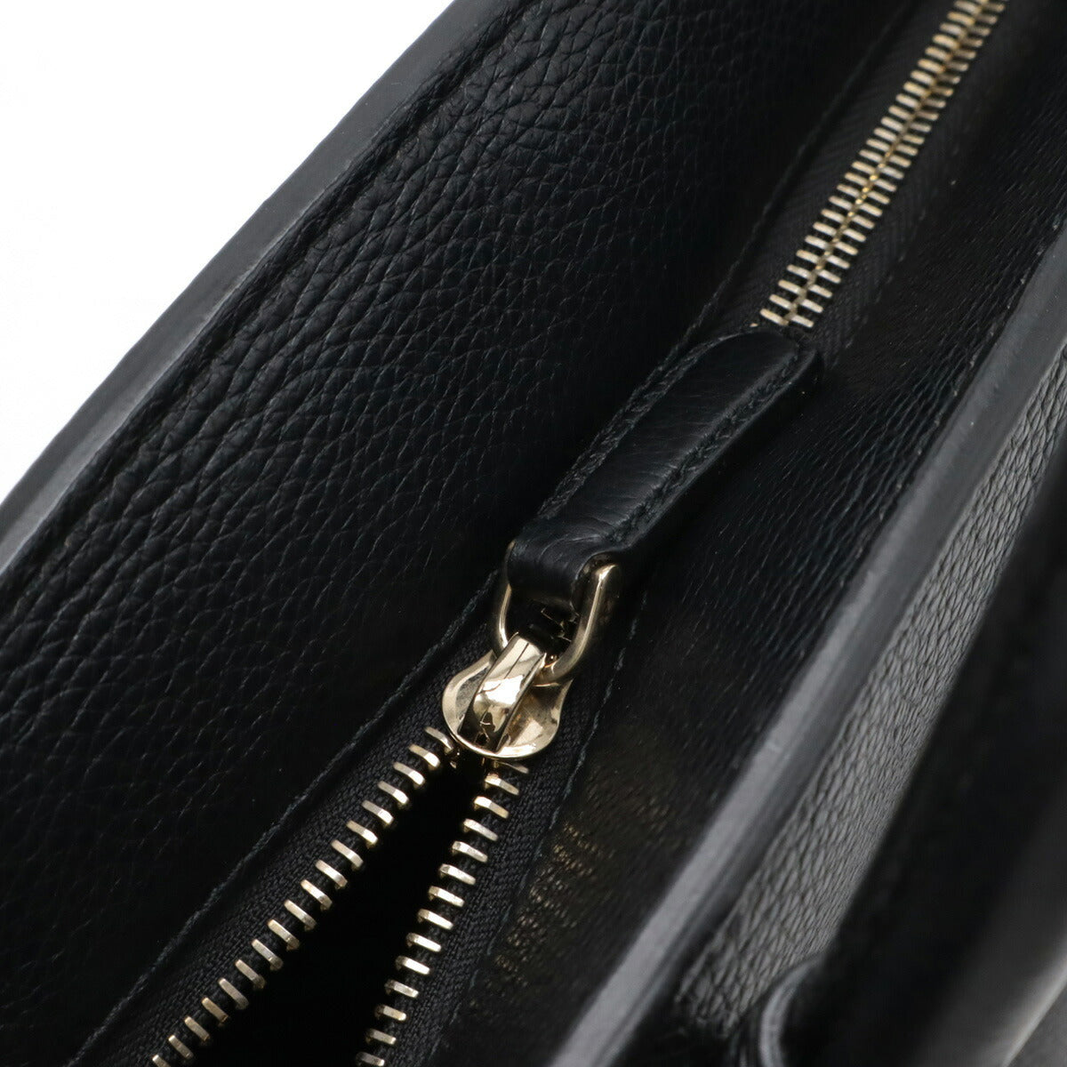 Christian Dior Open Bar Leather Handbag