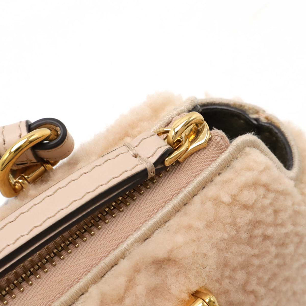 Fendi By The Way Shearling 2way Bag