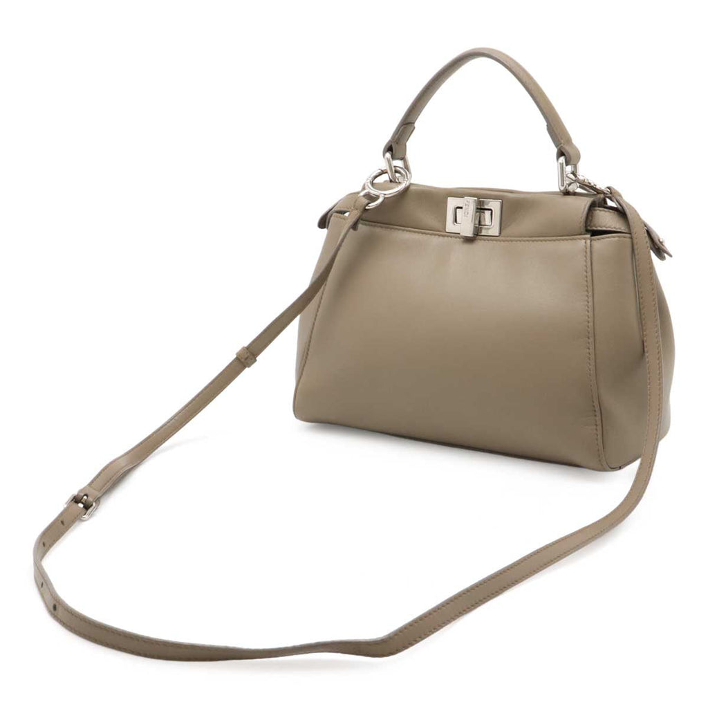 Fendi Peekaboo Leather 2way Bag