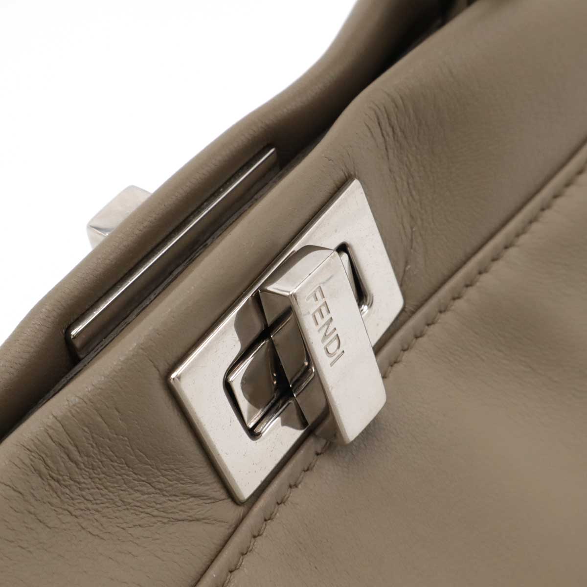 Fendi Peekaboo Leather 2way Bag