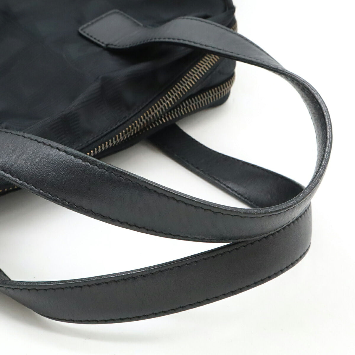 Chanel New Travel Line Nylon Jacquard Leather 2way Bag
