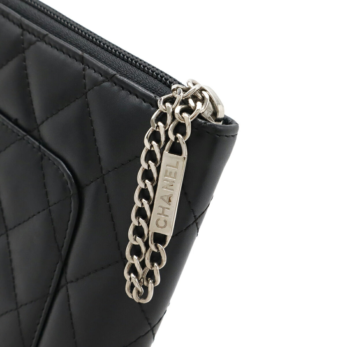 Chanel Cambon Line Organizer Long Wallet Leather