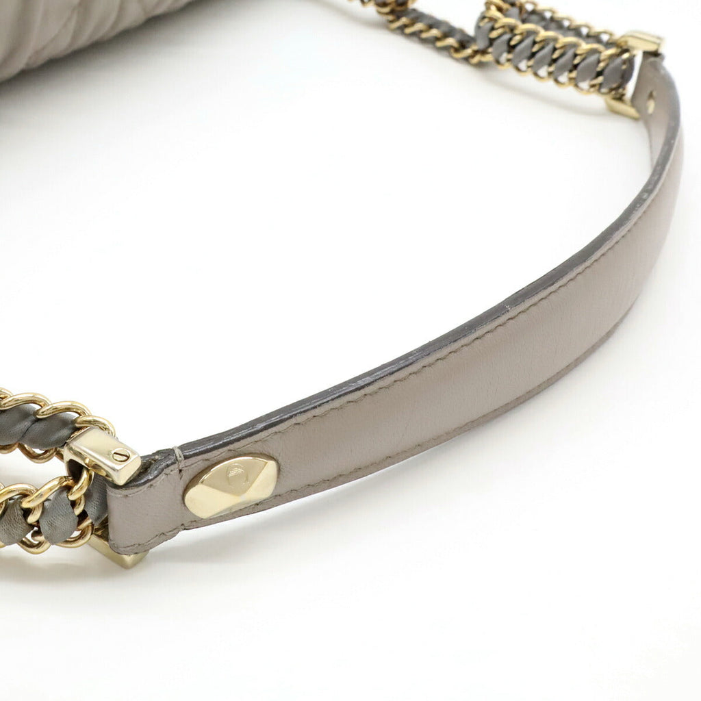 Christian Dior Cannage Leather Shoulder Bag