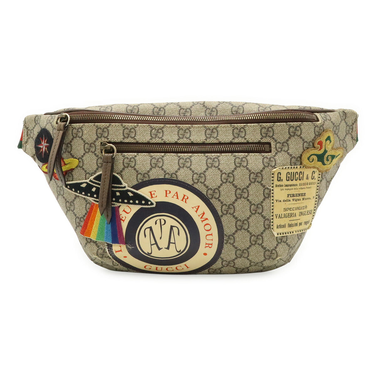 Gucci GG Supreme PVC Belt Bag