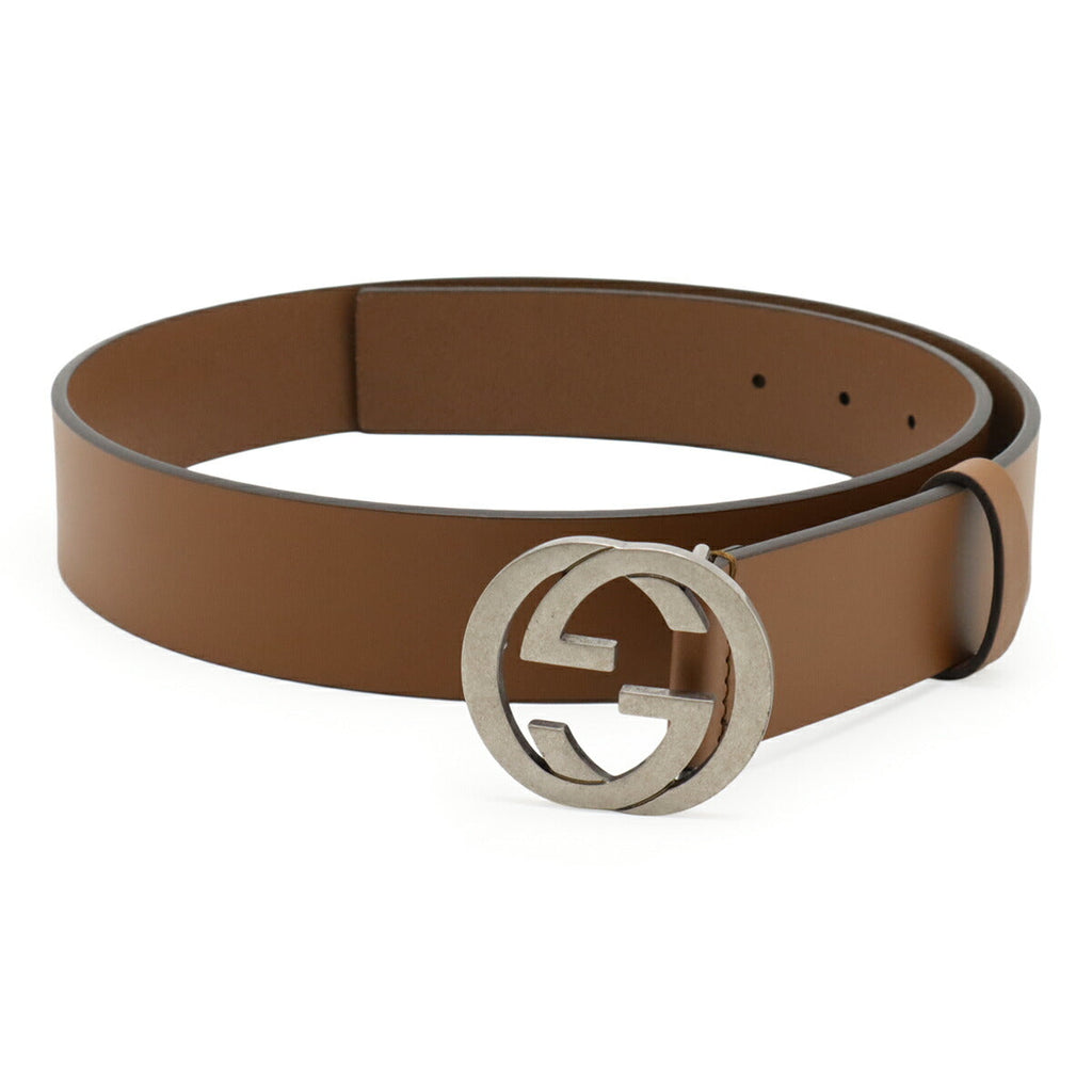 Gucci Interlocking G Leather Belt