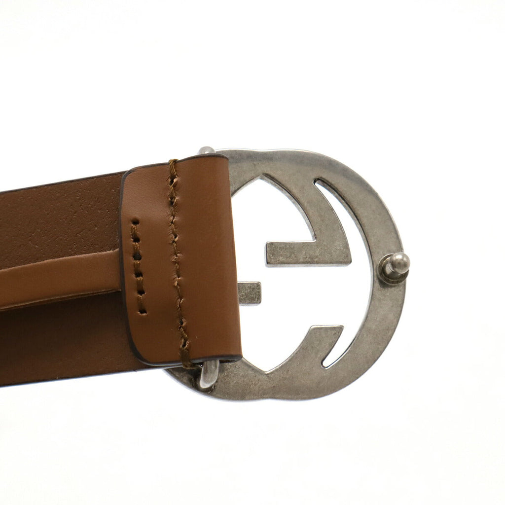 Gucci Interlocking G Leather Belt