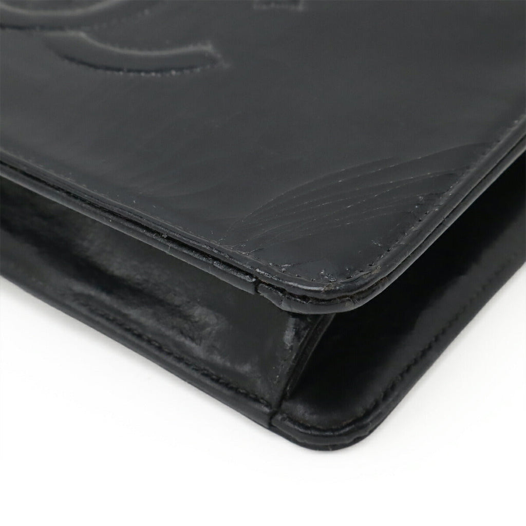 Chanel Patent Leather Clutch Bag
