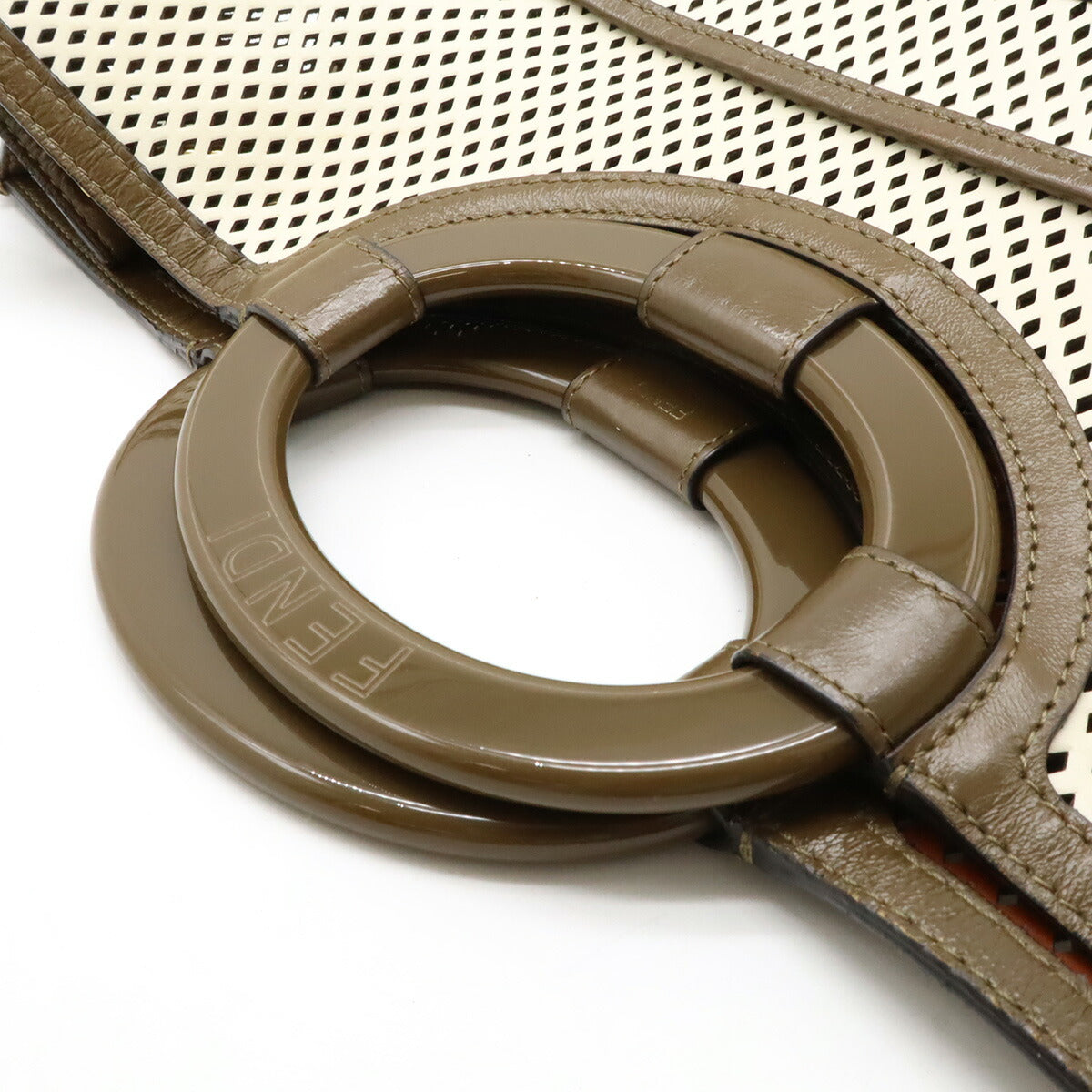 Fendi Runaway Leather Handbag