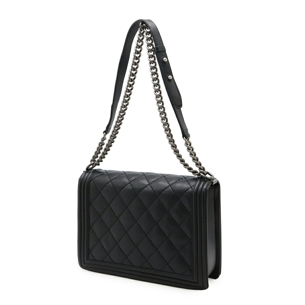 Chanel Boy Chanel Calfskin Shoulder Bag