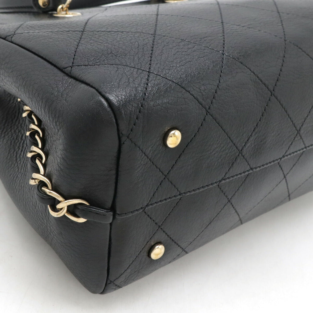 Chanel Small Shopping Bag Calfskin 2way Bag