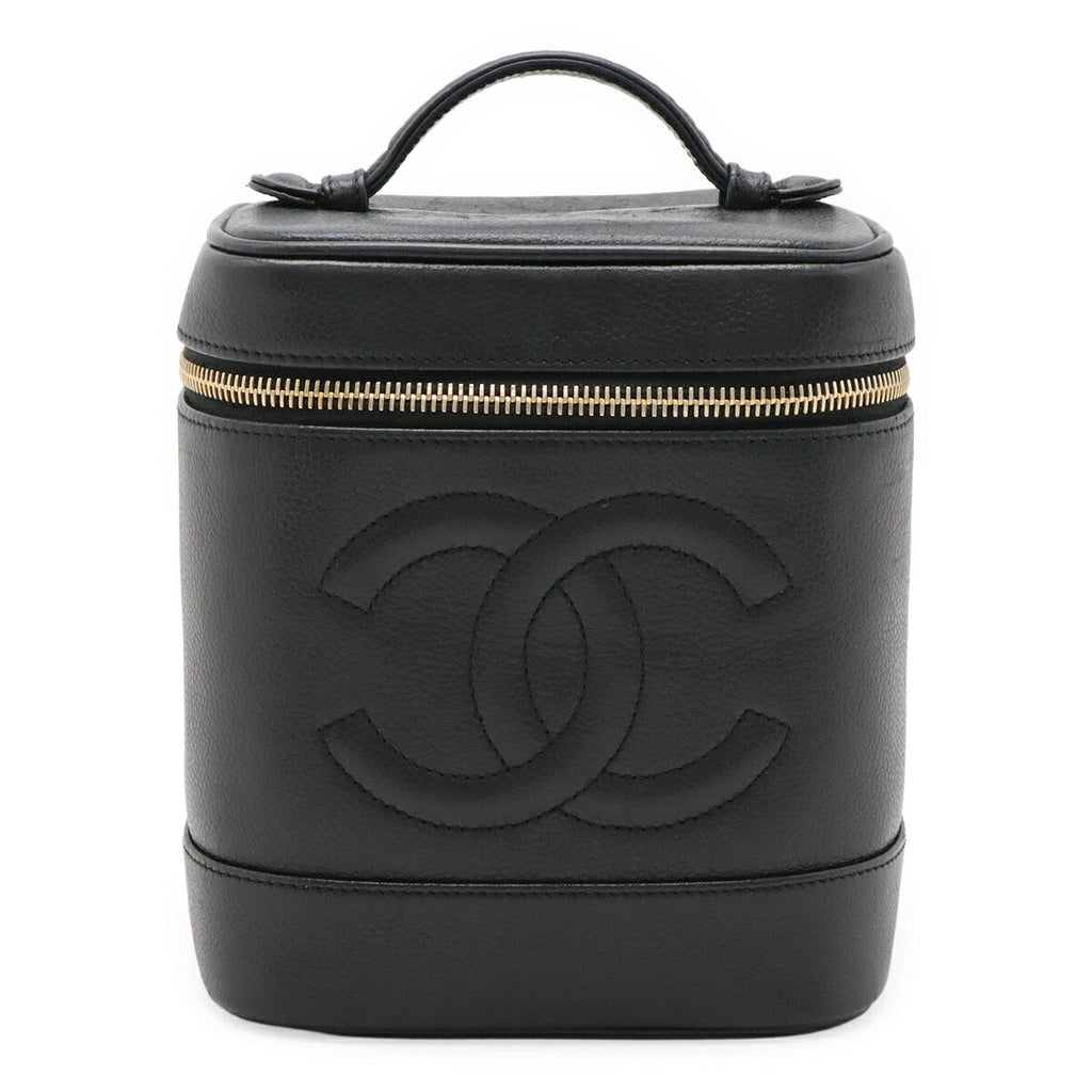 Chanel Coco Mark Caviar Skin Vanity Bag