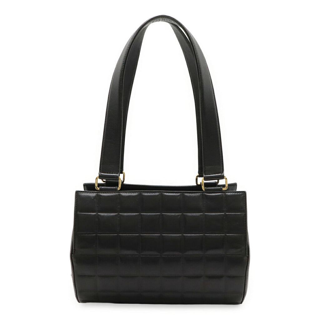 Chanel Choco Bar Lambskin Shoulder Bag