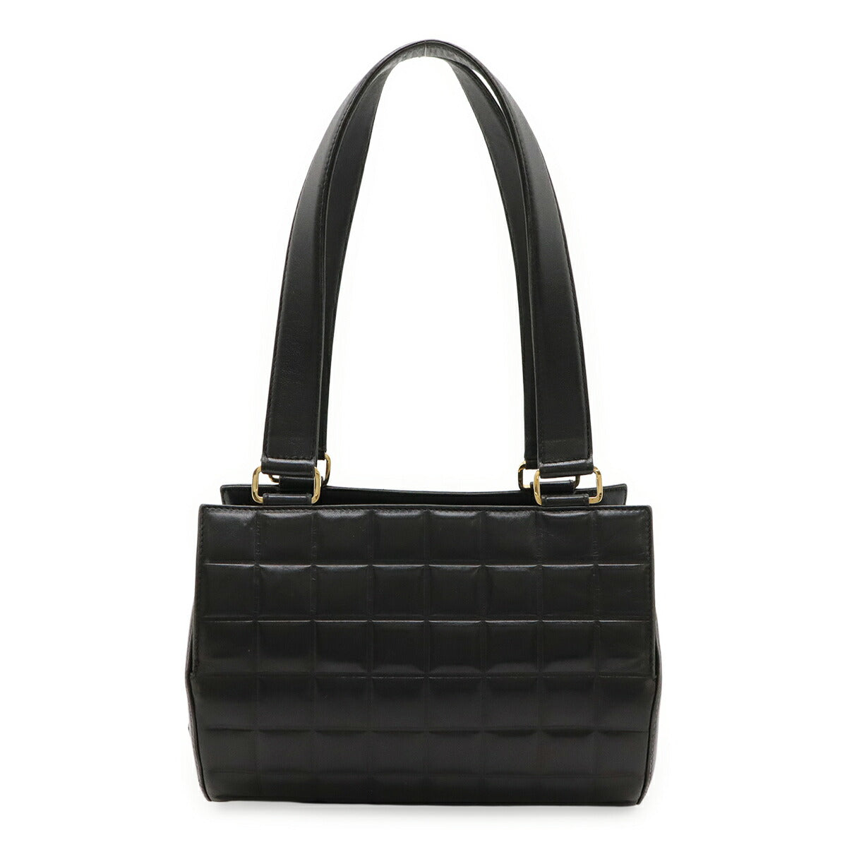 Chanel Choco Bar Lambskin Shoulder Bag