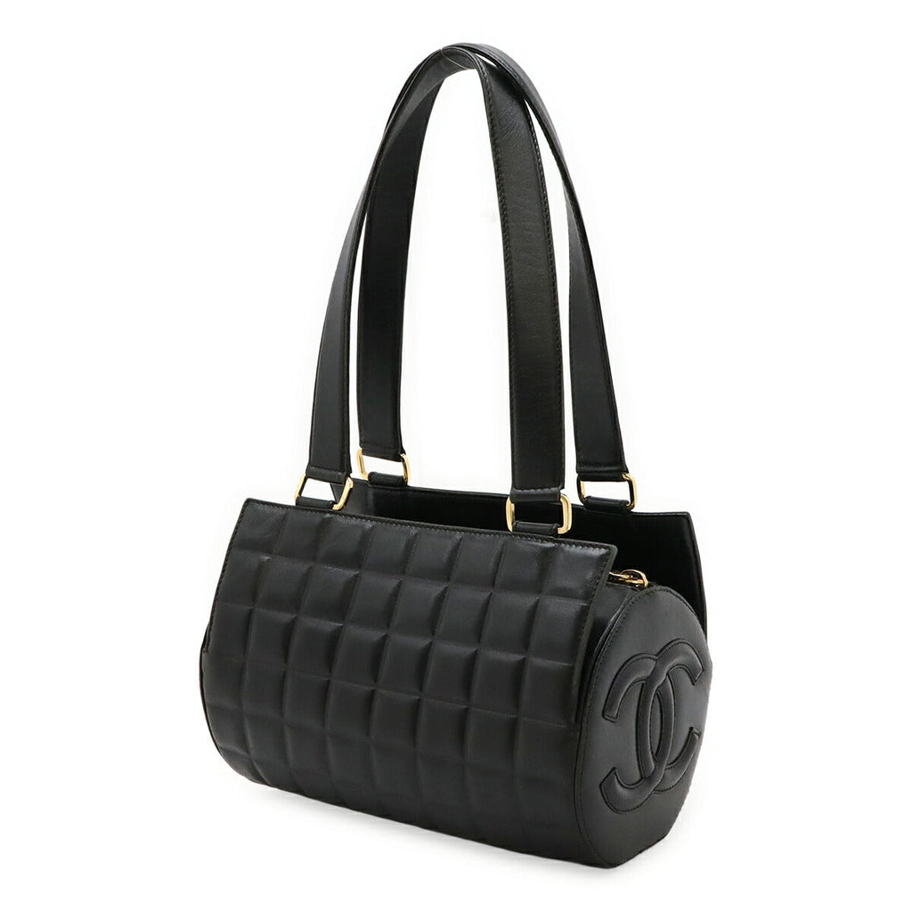Chanel Choco Bar Lambskin Shoulder Bag
