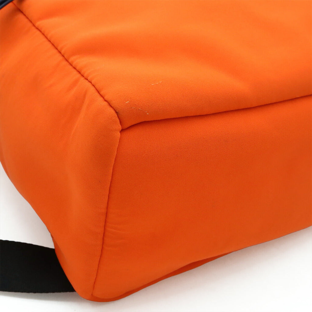 Fendi FRESH FENDI Neoprene Leather Backpack