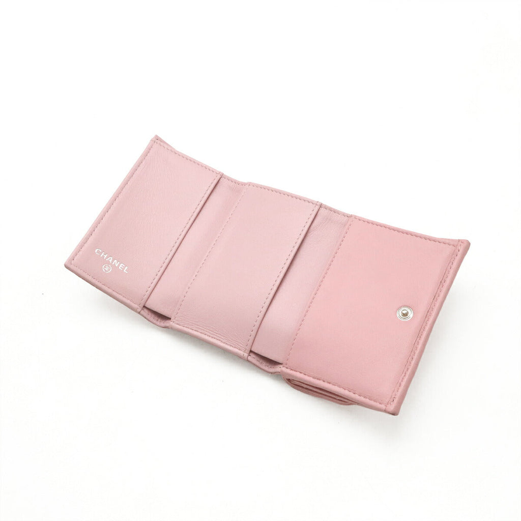 Chanel Matelasse Calfskin Trifold Wallet