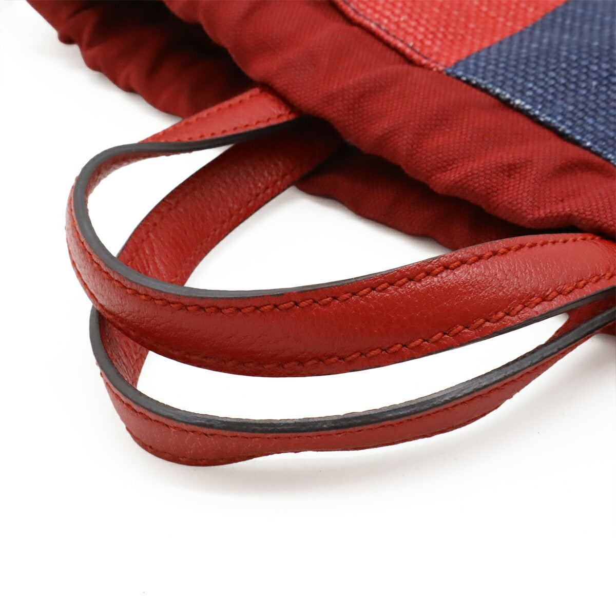 Gucci Gucci Print Tricolore Canvas Leather Backpack