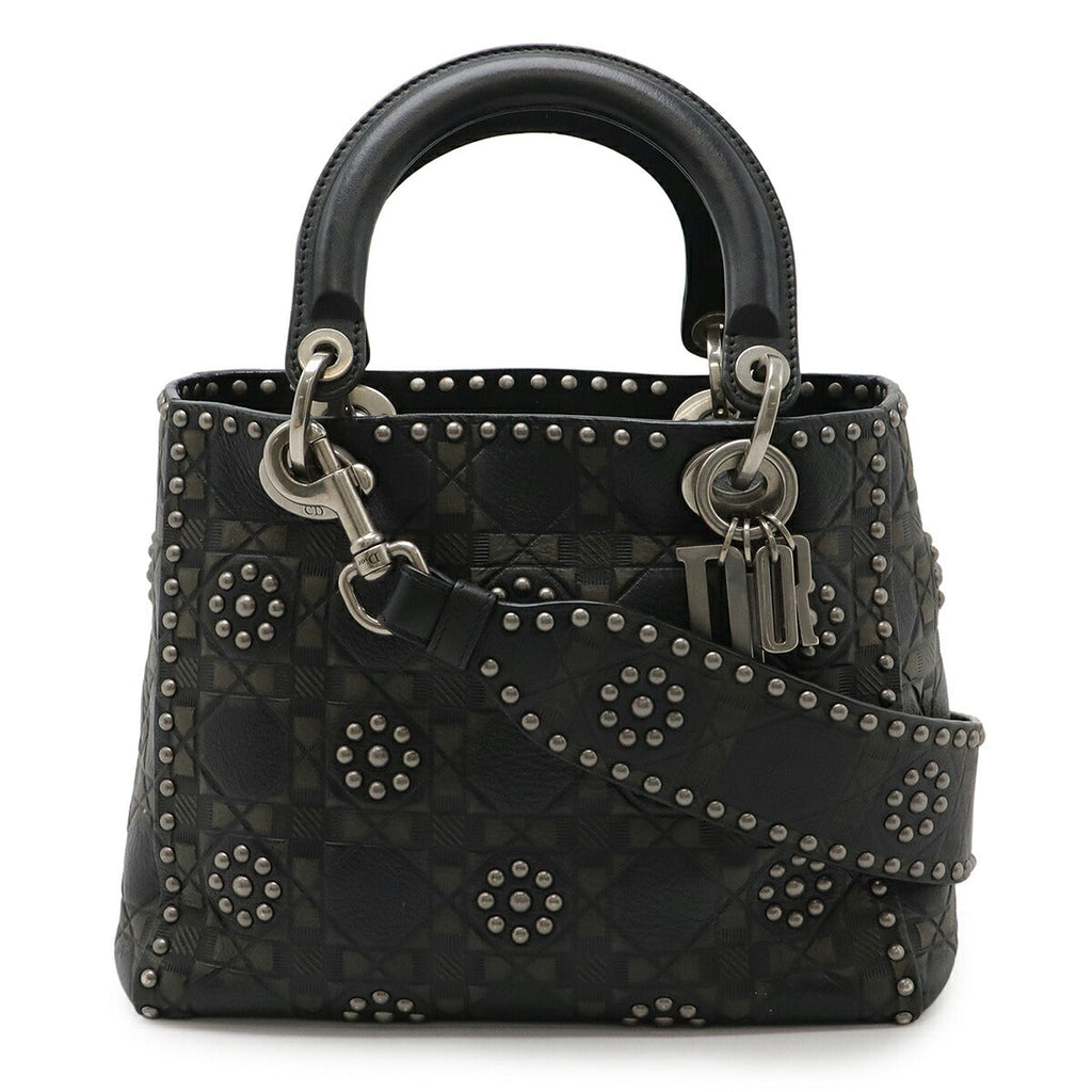 Christian Dior Lady Dior Calfskin 2way Bag