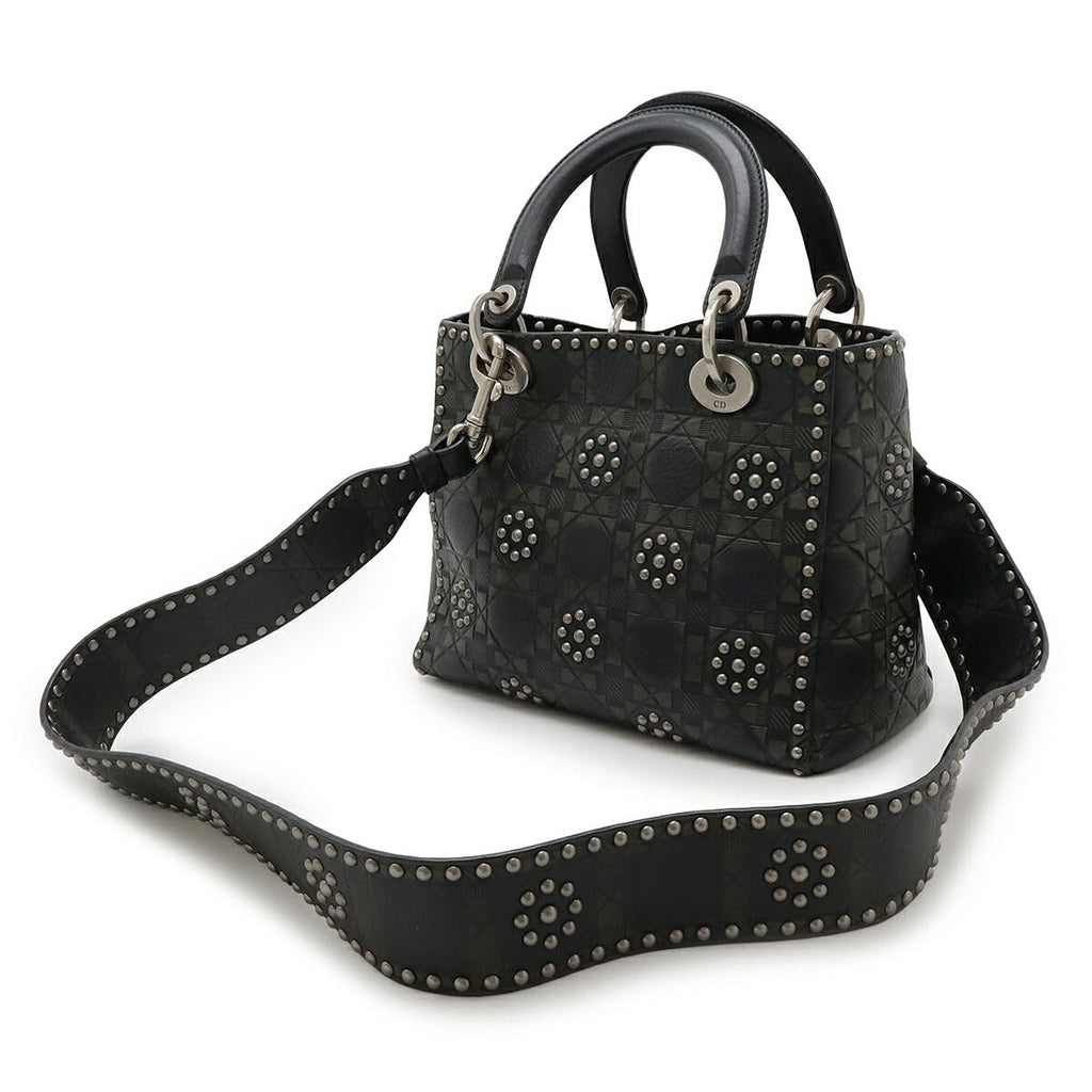 Christian Dior Lady Dior Calfskin 2way Bag