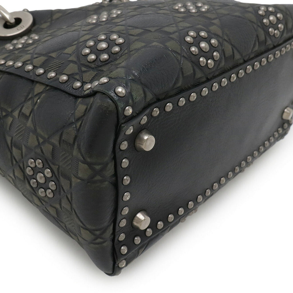 Christian Dior Lady Dior Calfskin 2way Bag